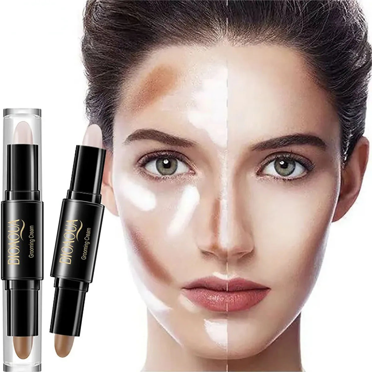 Fond de Teint Professionnel de Haute Qualité! ✨👩🎨 Révélez Votre Beauté avec notre Crème de Fond de Teint Polyvalente. 💄💖