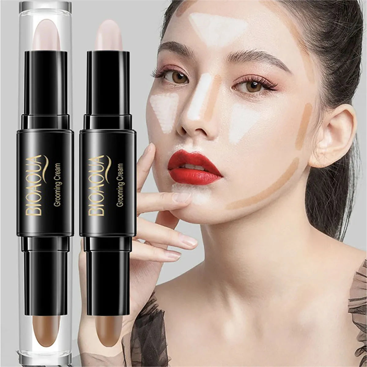 Fond de Teint Professionnel de Haute Qualité! ✨👩🎨 Révélez Votre Beauté avec notre Crème de Fond de Teint Polyvalente. 💄💖